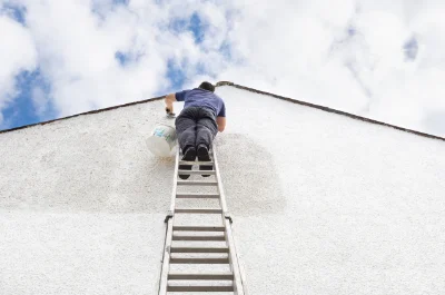 Peinture extérieure à Rodès — façades et ravalement